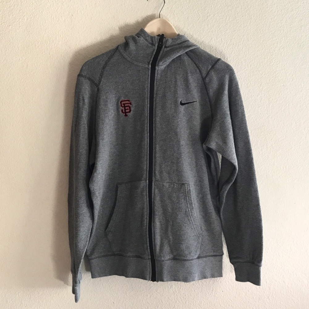 Nike Golf | Gray SF Giants Zip Hoodie